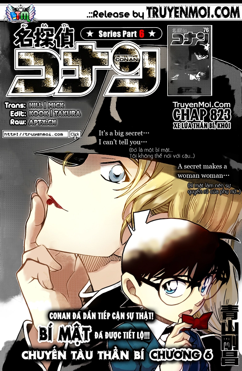 Thám Tử Conan Chapter 823 - 1