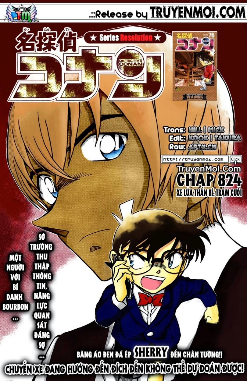 Thám Tử Conan Chapter 824 - 1