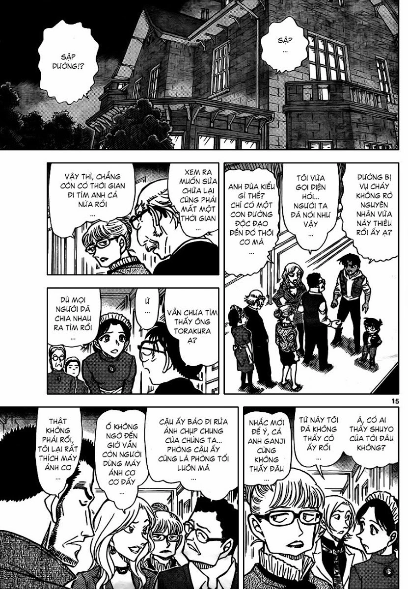 Thám Tử Conan Chapter 835 - 15