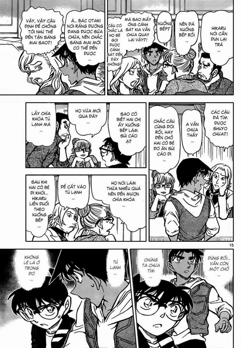 Thám Tử Conan Chapter 837 - 15