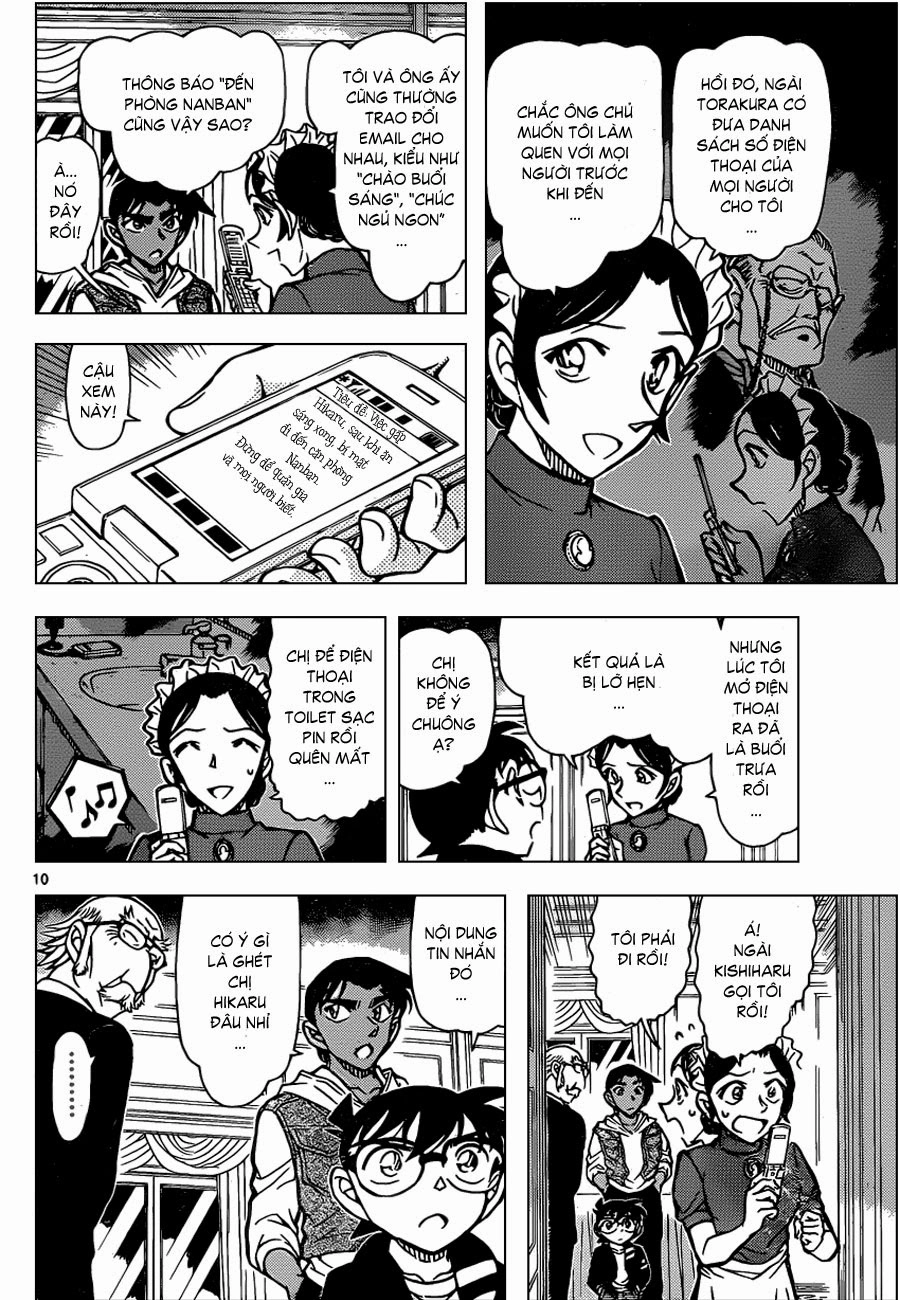 Thám Tử Conan Chapter 839 - 10