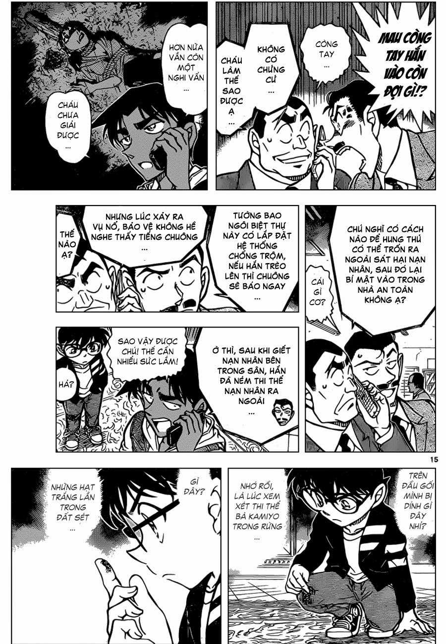 Thám Tử Conan Chapter 839 - 15