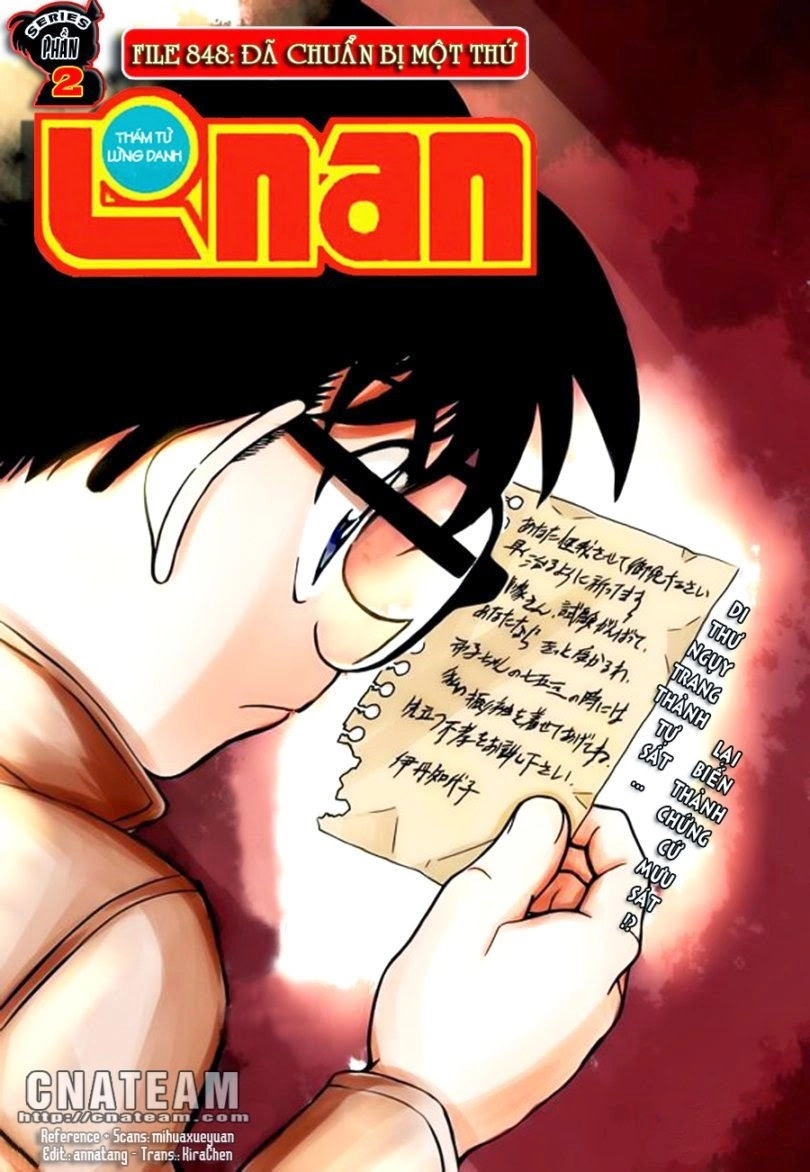 Thám Tử Conan Chapter 848 - 1