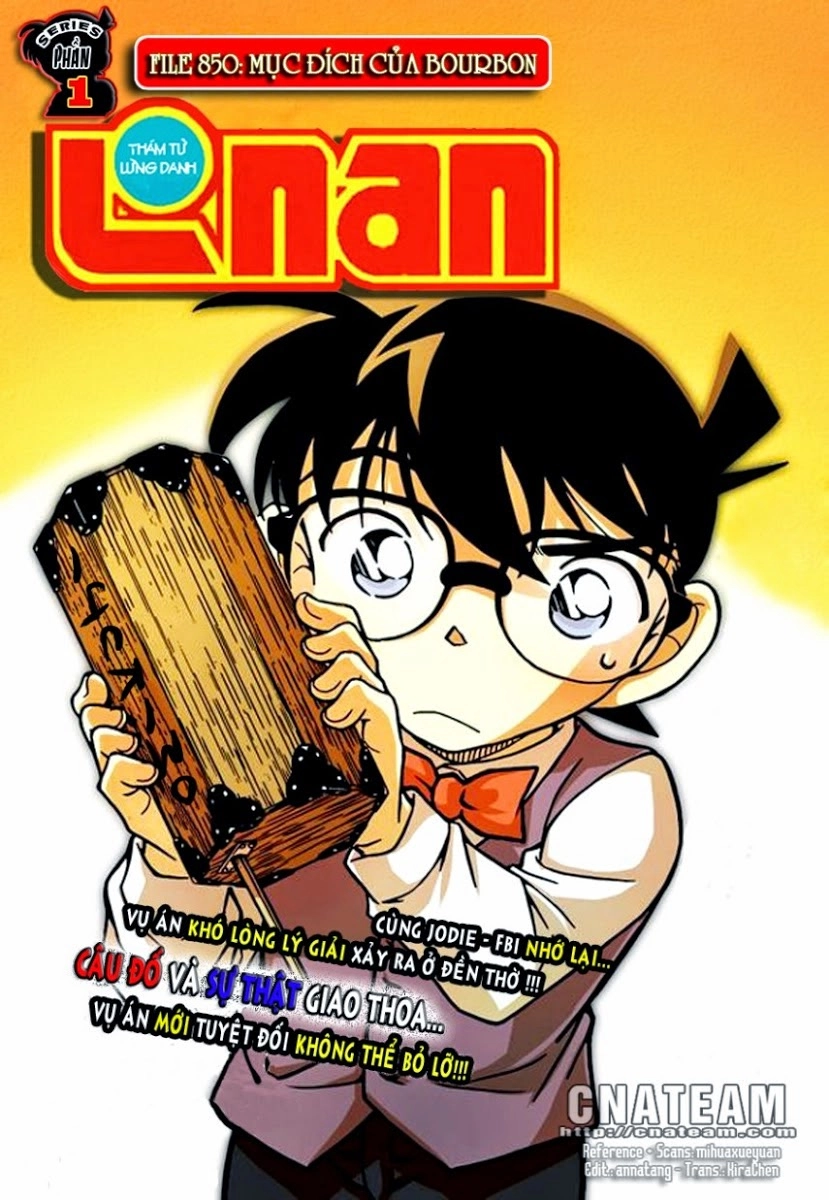 Thám Tử Conan Chapter 850 - 1