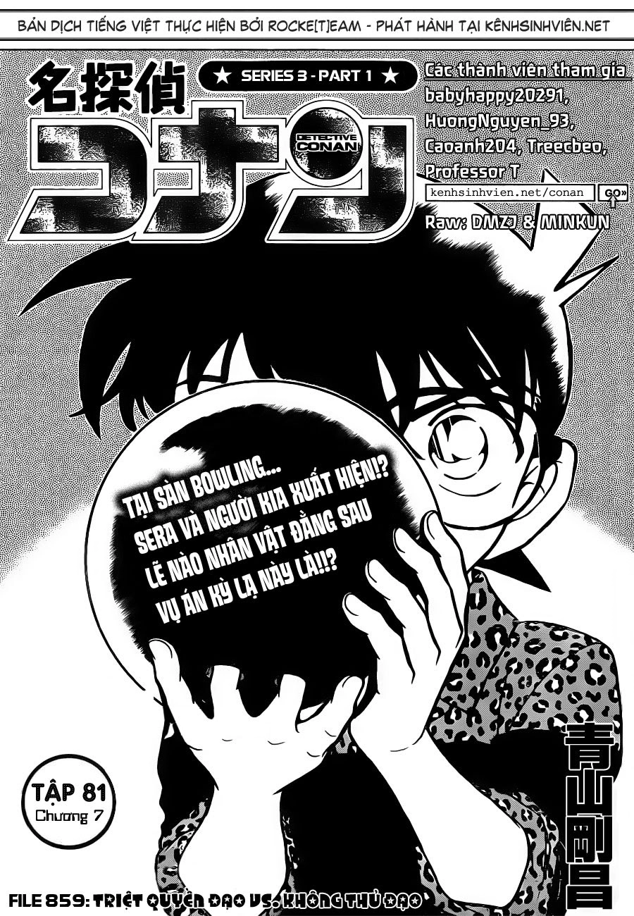 Thám Tử Conan Chapter 859 - 1