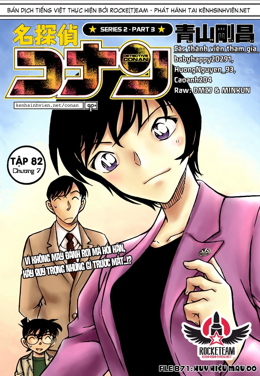 Thám Tử Conan Chapter 871 - 1