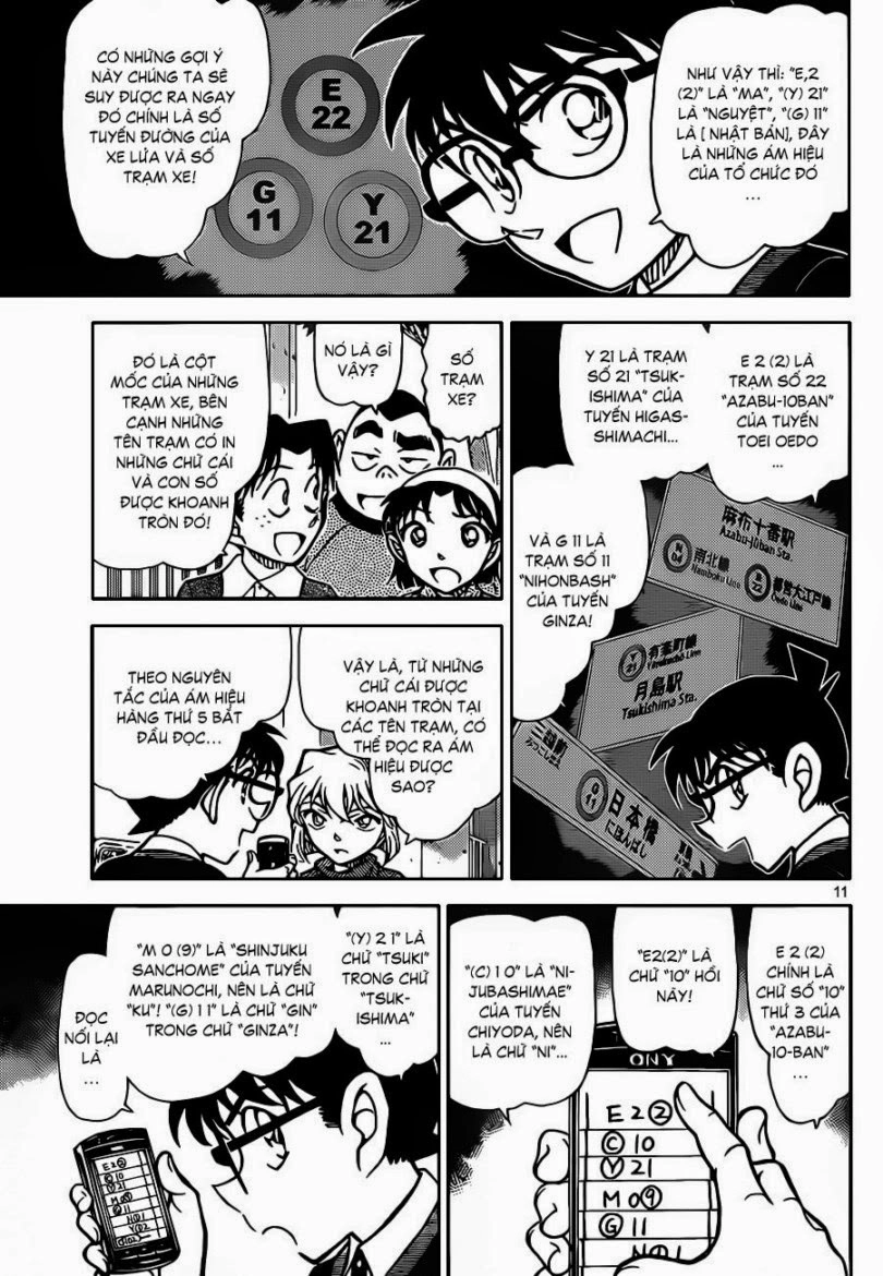 Thám Tử Conan Chapter 879 - 12