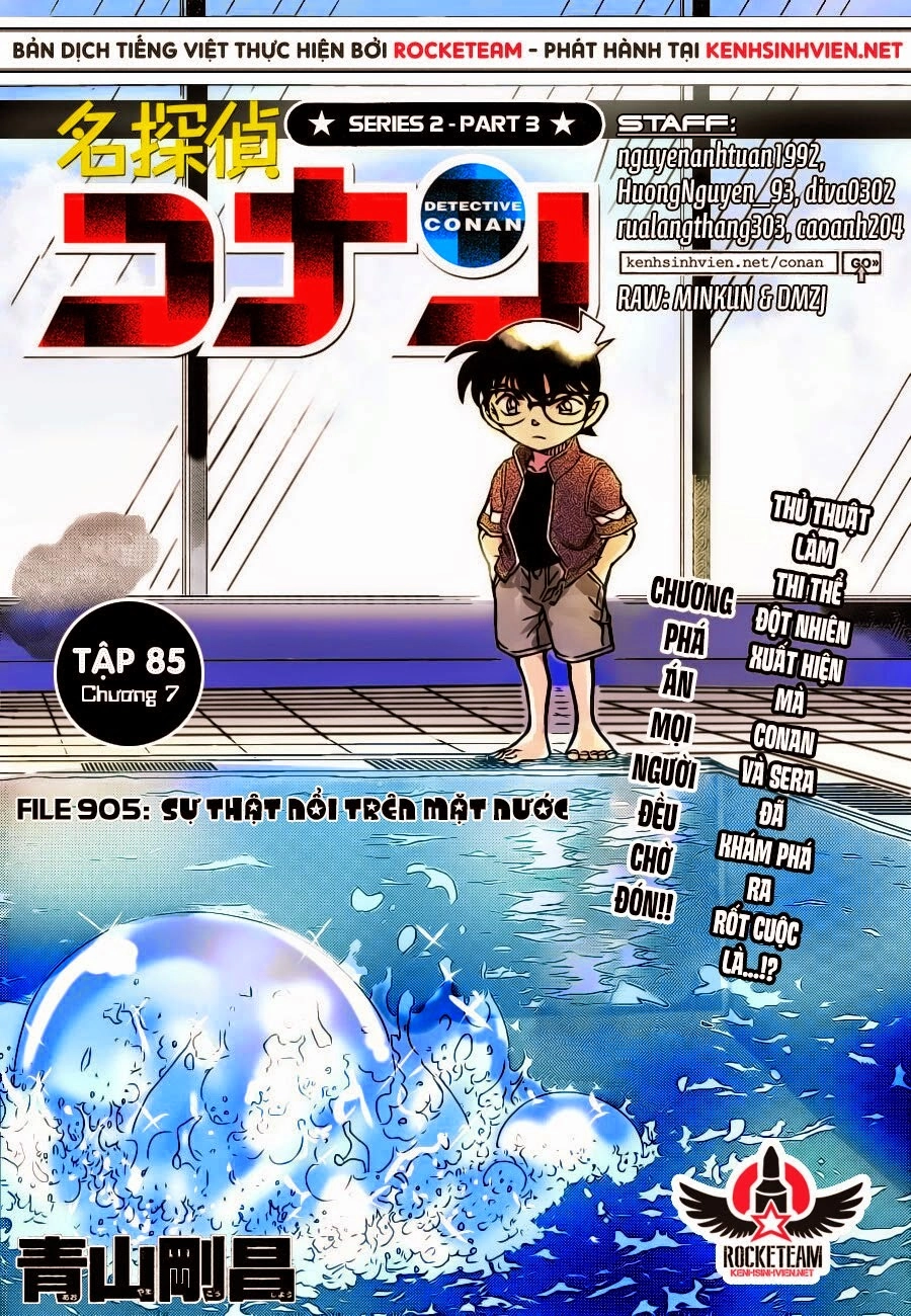 Thám Tử Conan Chapter 905 - 1