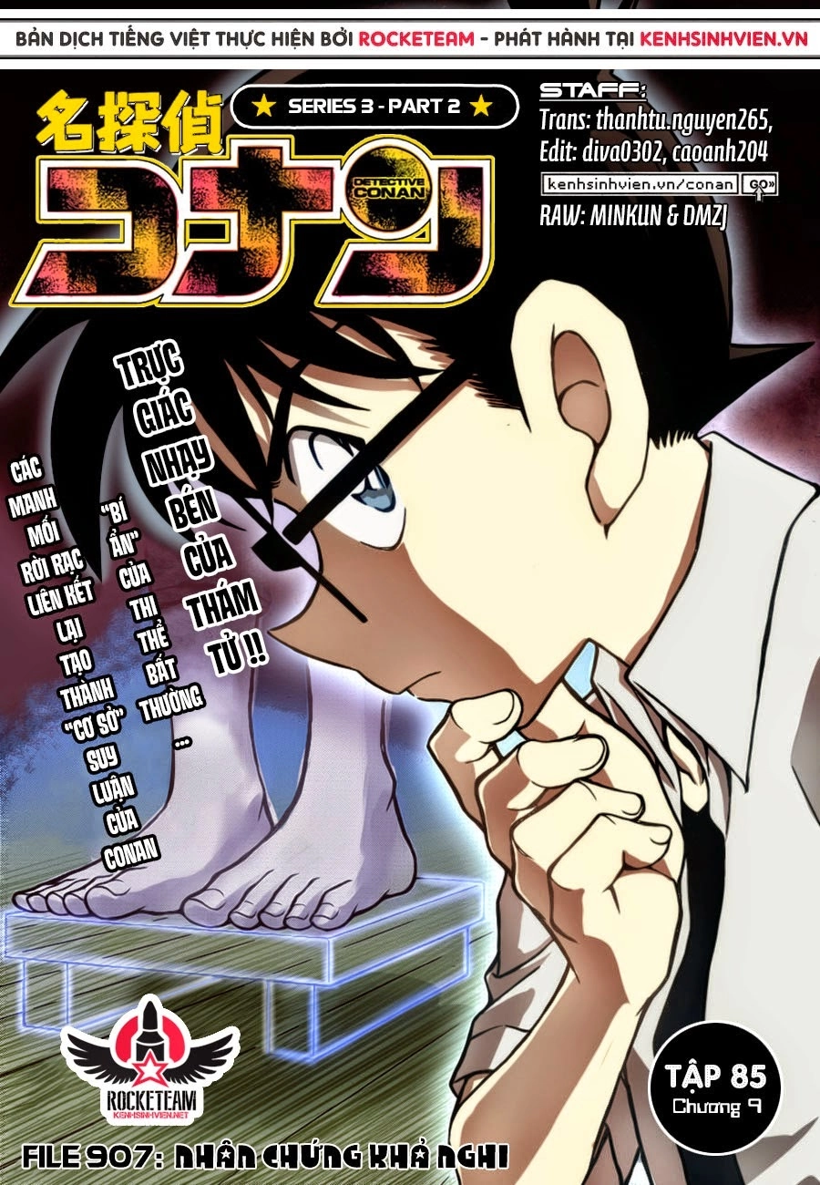 Thám Tử Conan Chapter 907 - 1