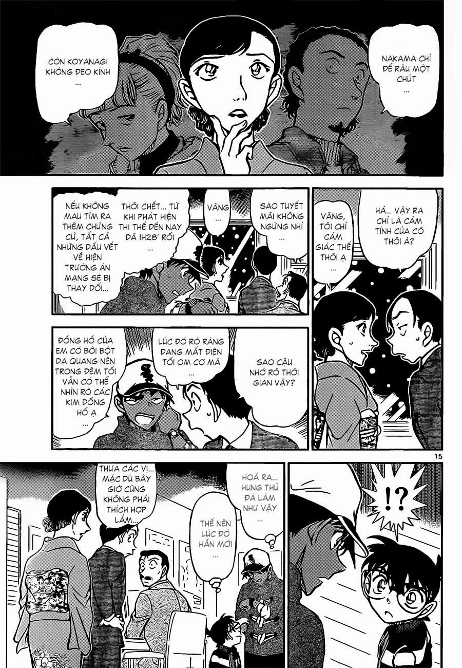 Thám Tử Conan Chapter 911 - 15
