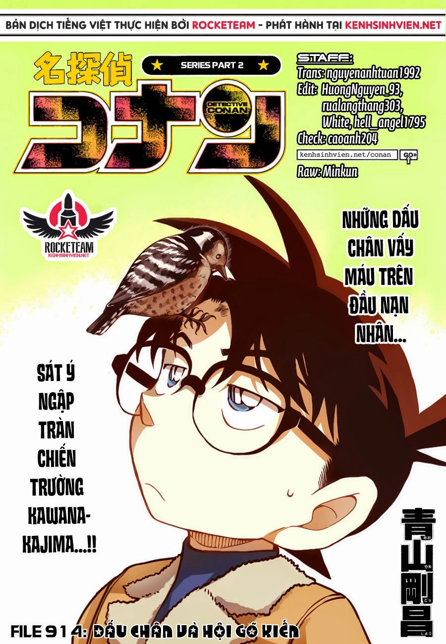 Thám Tử Conan Chapter 914 - 1
