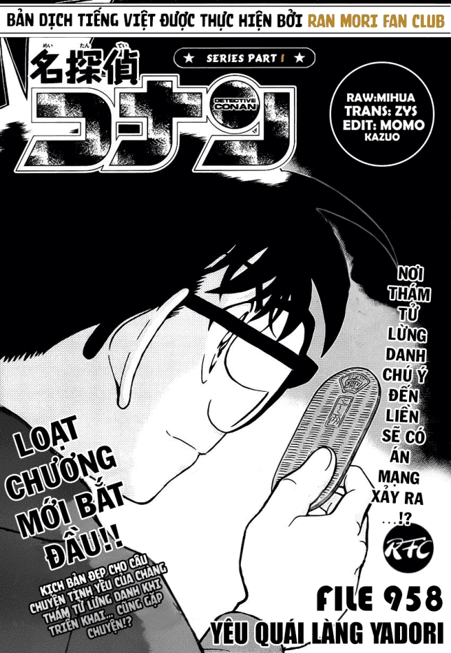 Thám Tử Conan Chapter 958 - 1