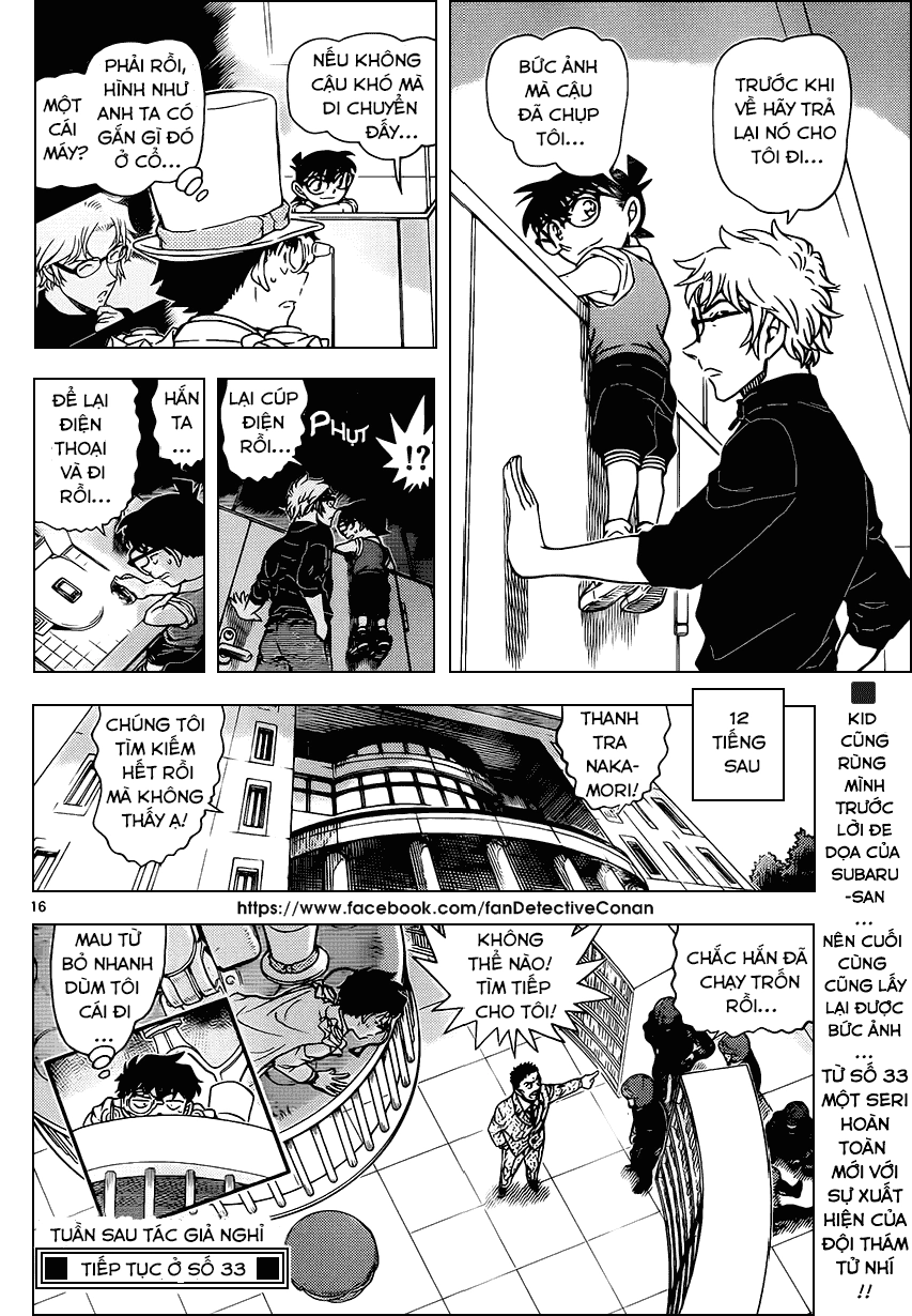 Thám Tử Conan Chapter 965 - 16