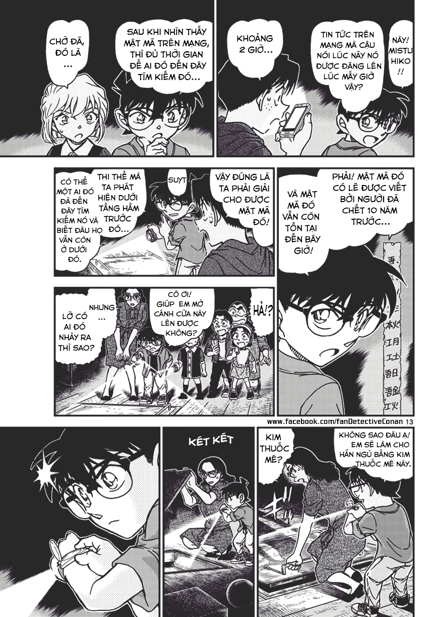 Thám Tử Conan Chapter 967 - 13