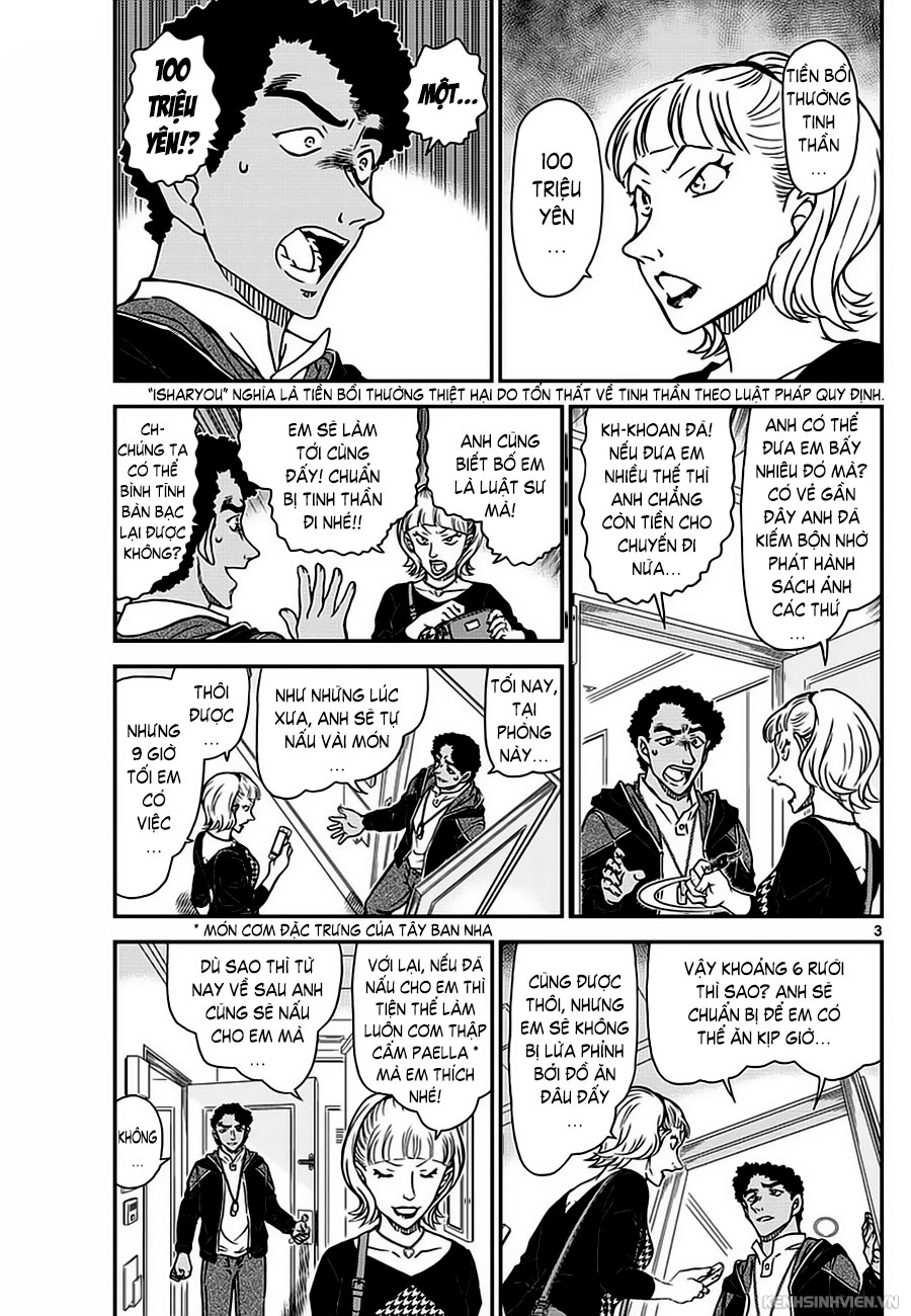 Thám Tử Conan Chapter 978 - 4