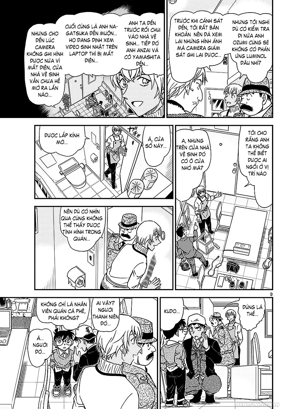 Thám Tử Conan Chapter 982 - 9