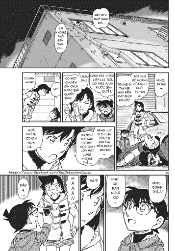Thám Tử Conan Chapter 986 - 13