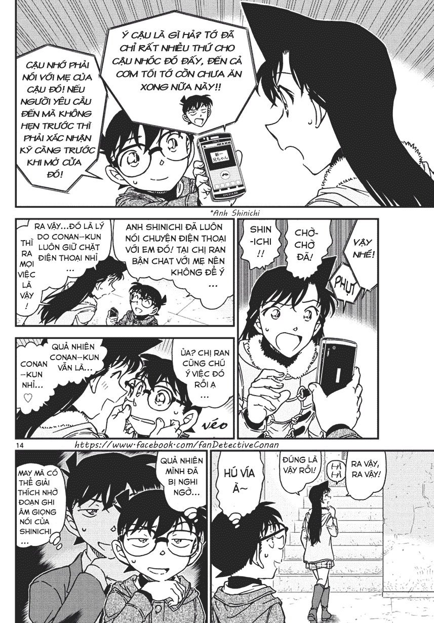 Thám Tử Conan Chapter 986 - 14