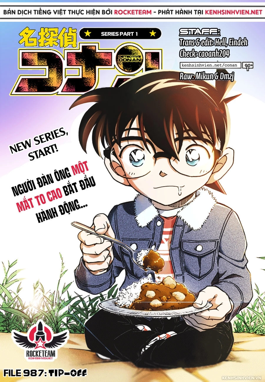 Thám Tử Conan Chapter 987 - 1
