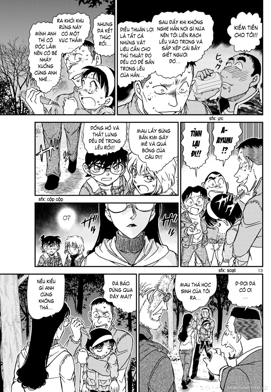 Thám Tử Conan Chapter 989 - 13