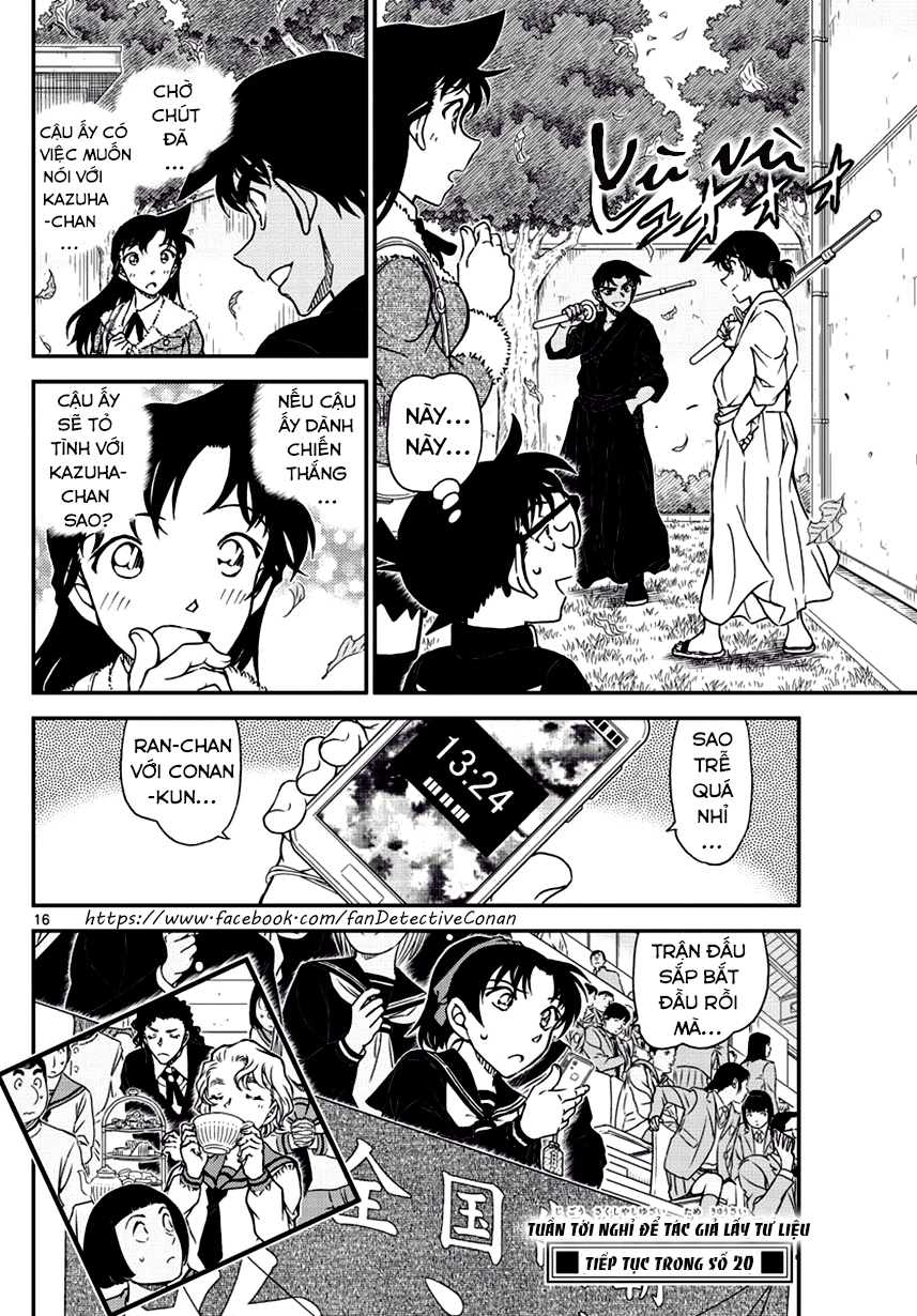 Thám Tử Conan Chapter 991 - 16