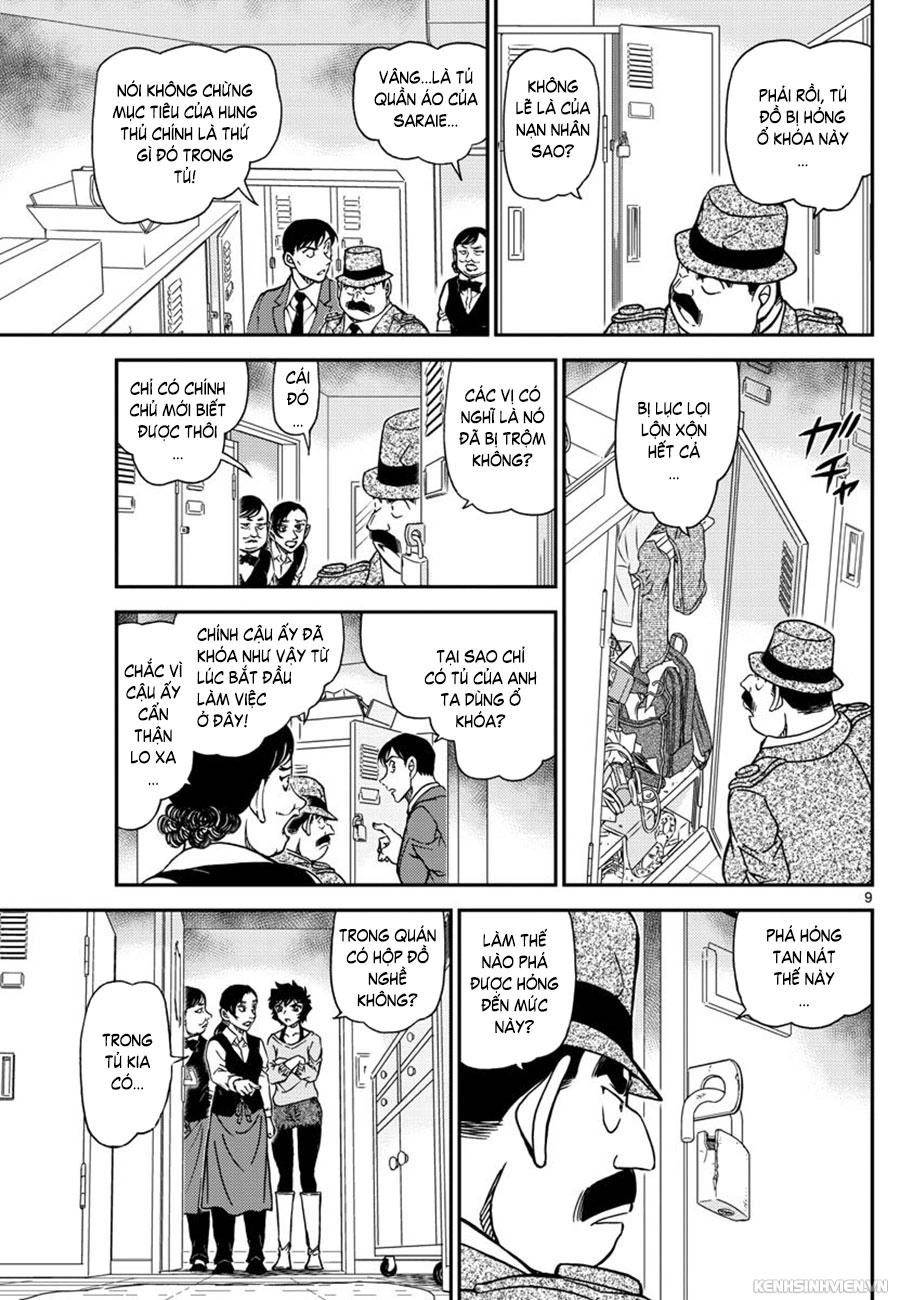 Thám Tử Conan Chapter 995 - 9