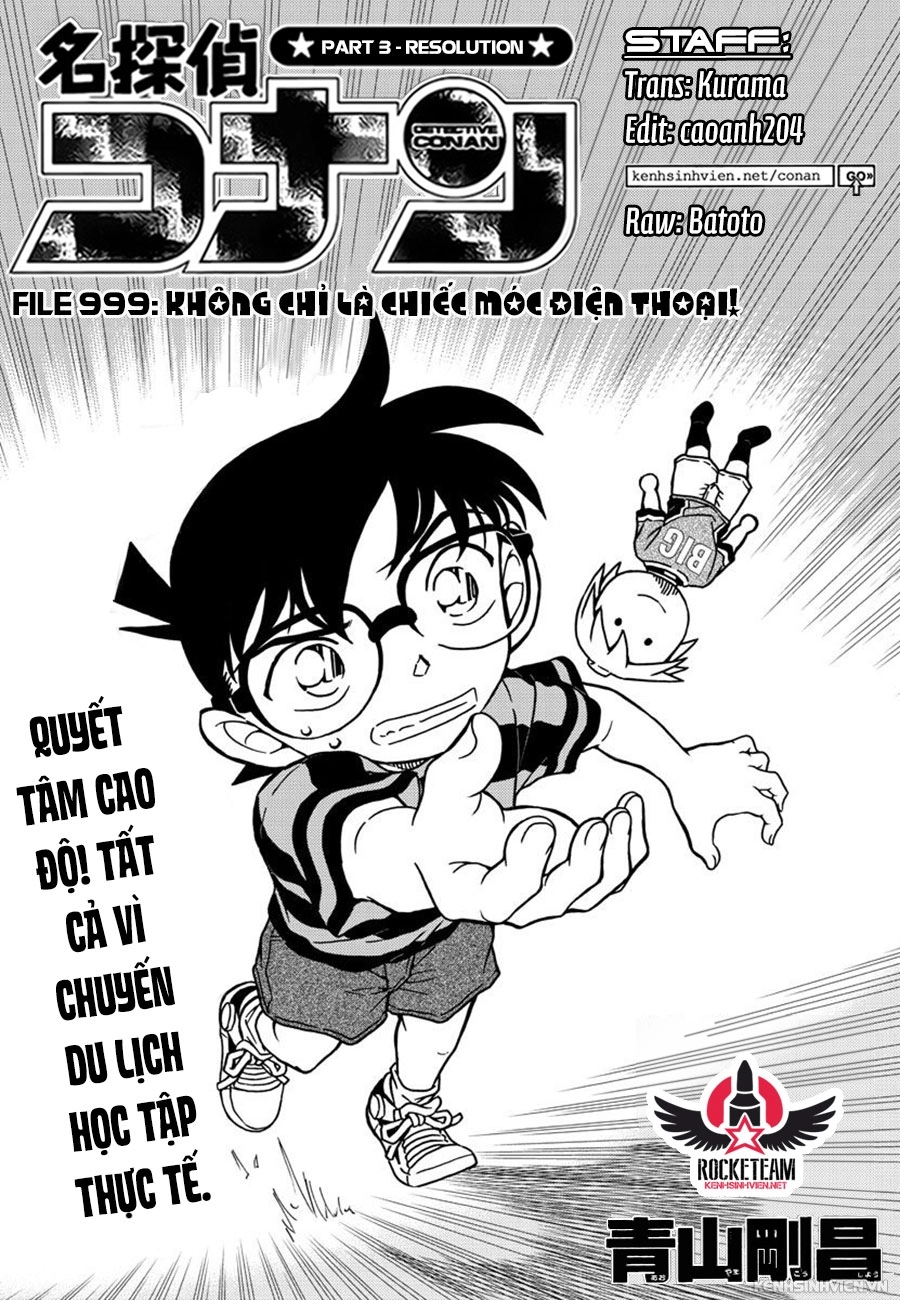 Thám Tử Conan Chapter 999 - 1