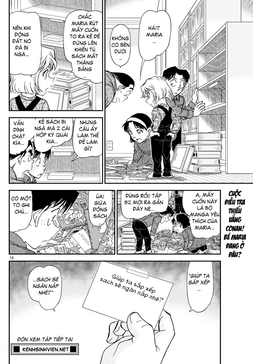 Thám Tử Conan Chapter 1006 - 16