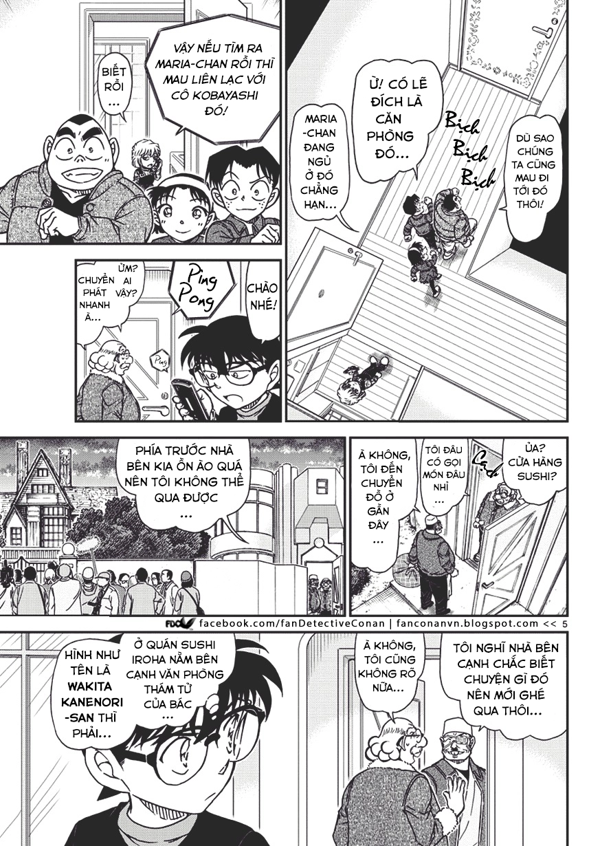 Thám Tử Conan Chapter 1008 - 5