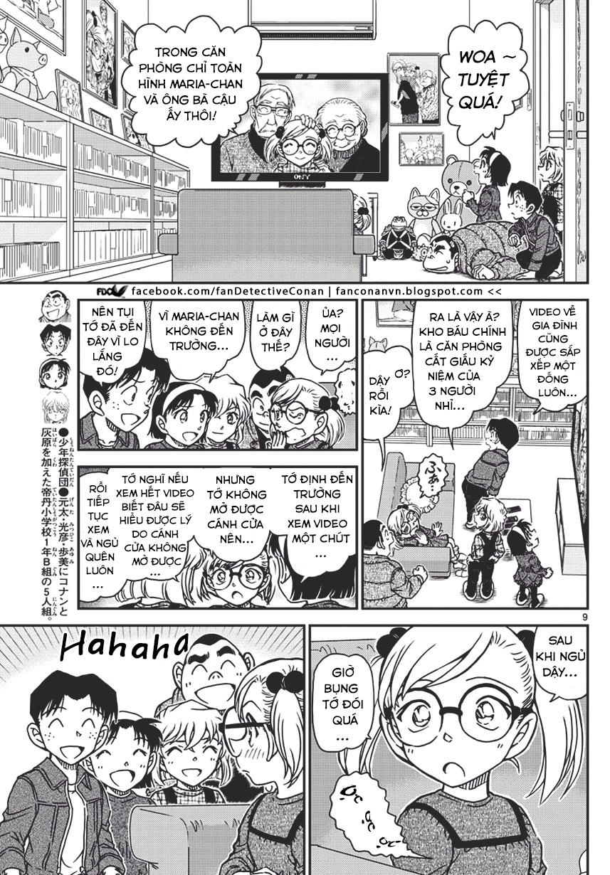Thám Tử Conan Chapter 1008 - 9