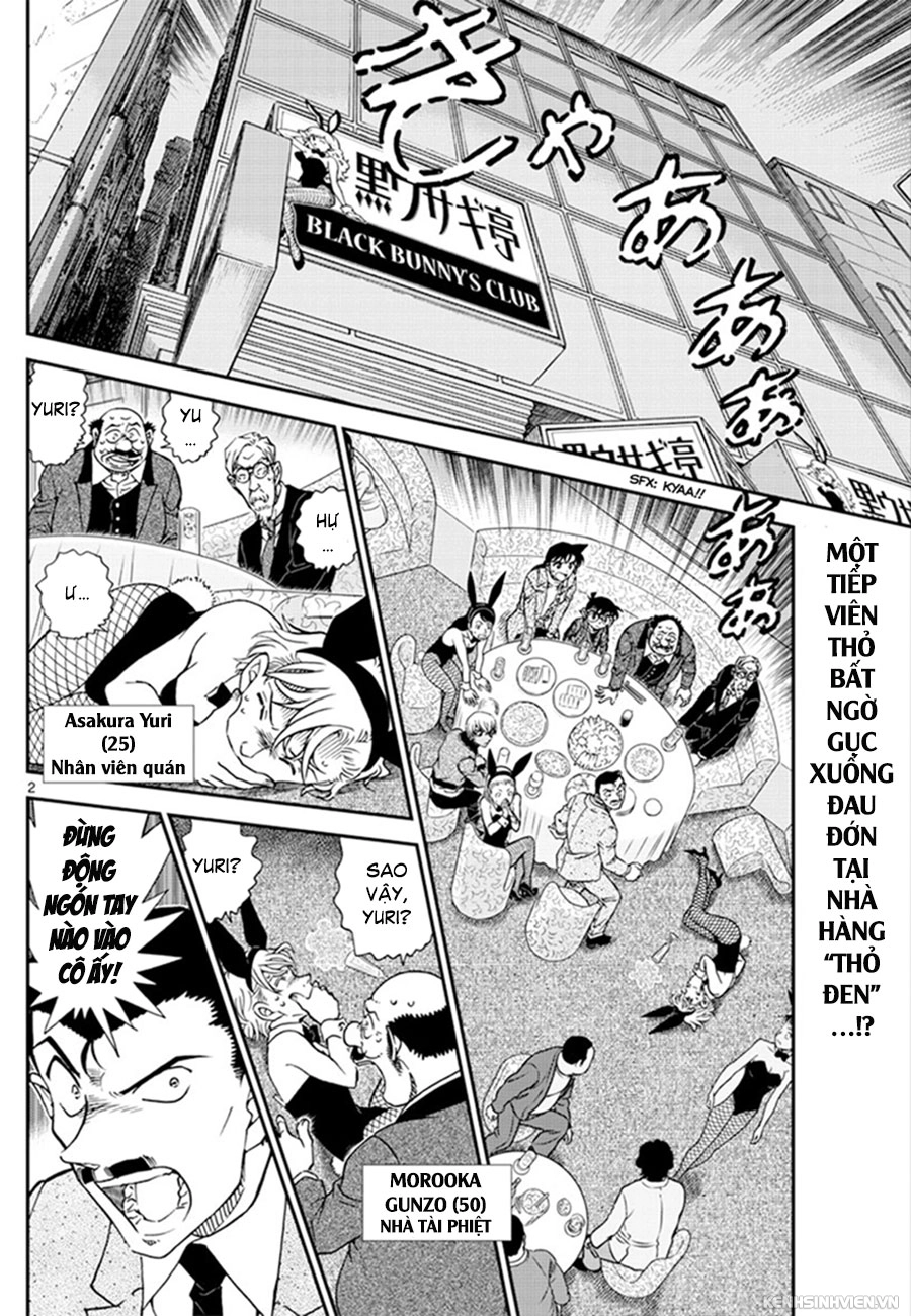 Thám Tử Conan Chapter 1010 - 3