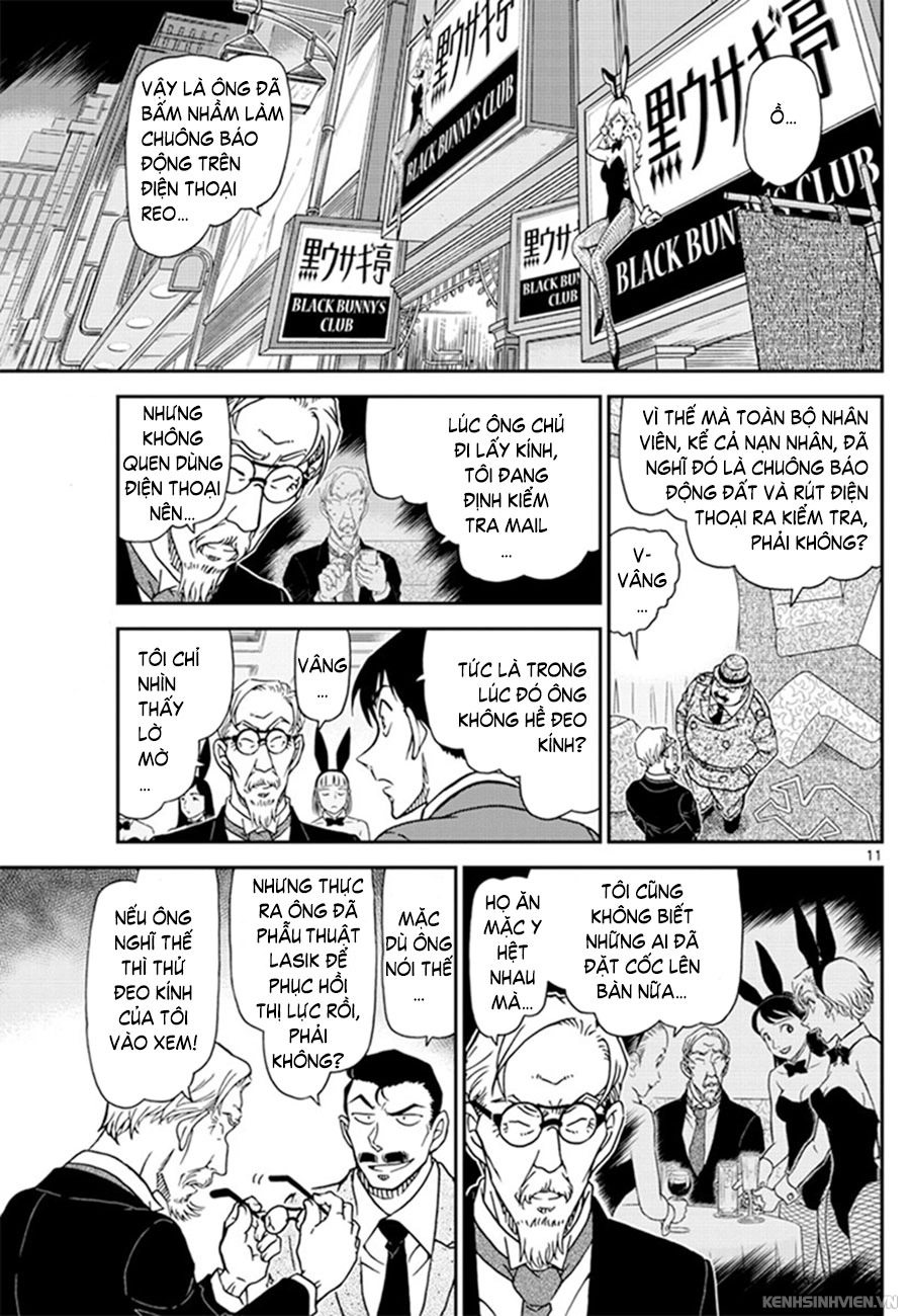 Thám Tử Conan Chapter 1010 - 12