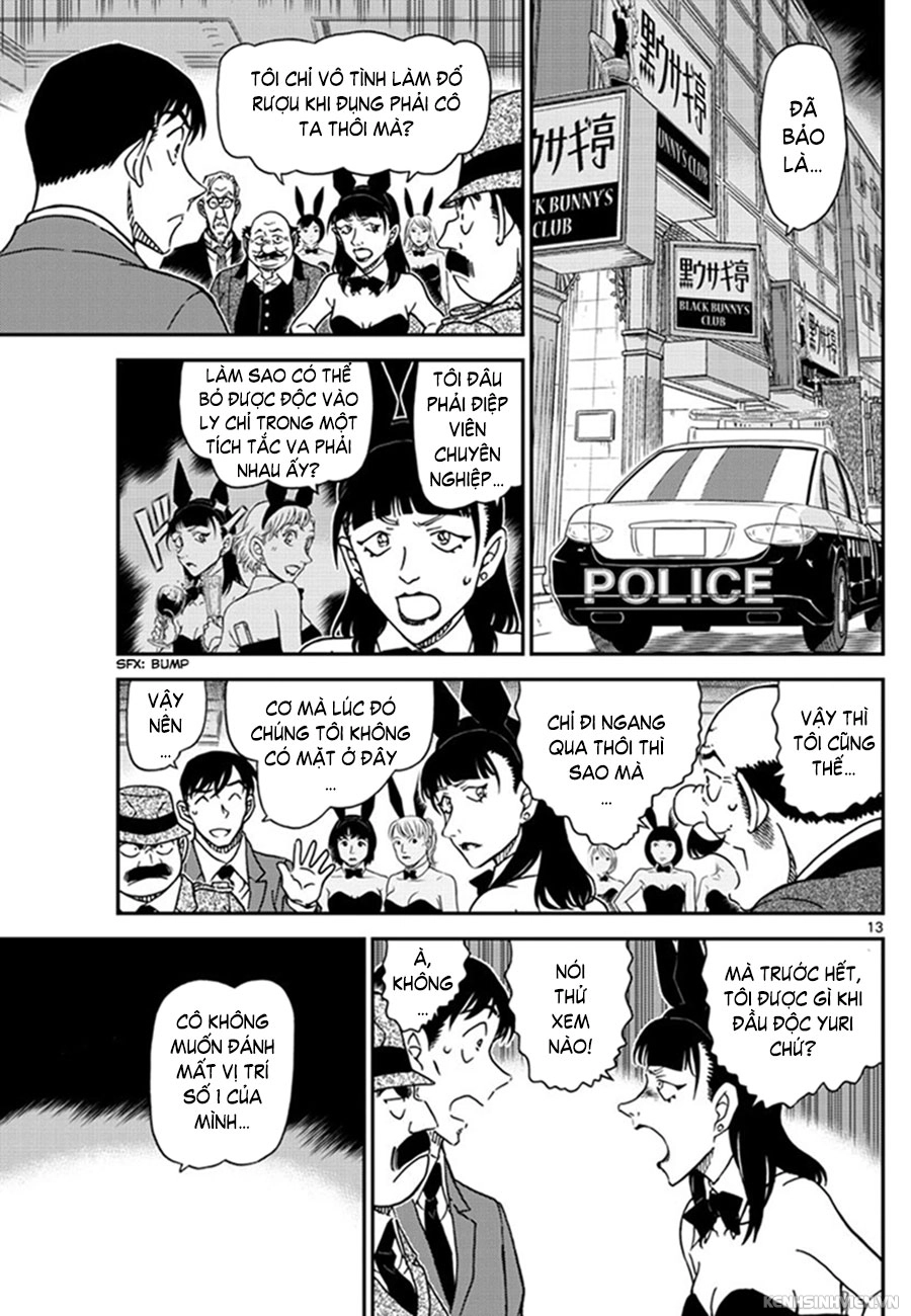Thám Tử Conan Chapter 1010 - 14