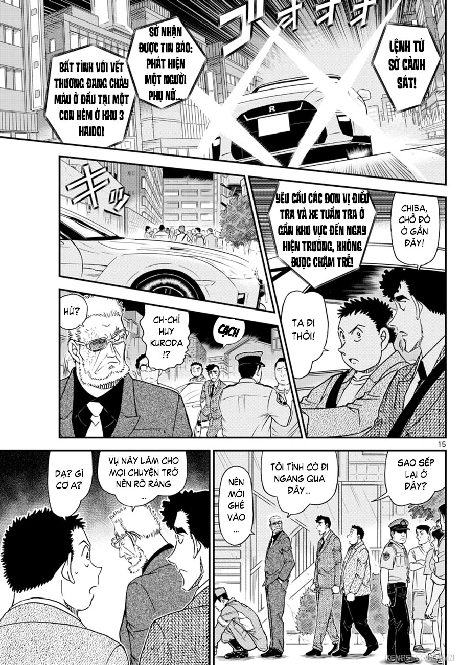 Thám Tử Conan Chapter 1014 - 15