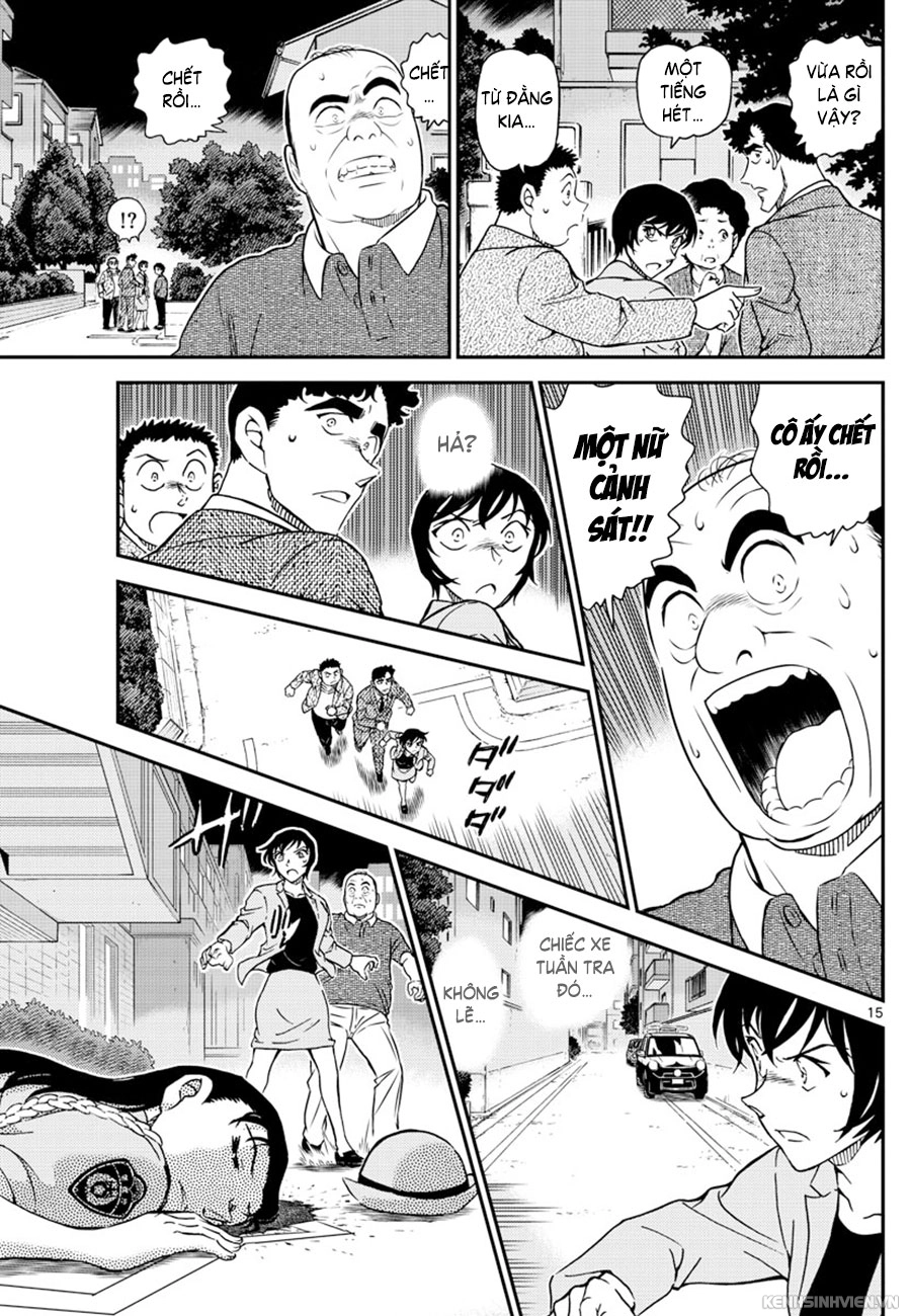 Thám Tử Conan Chapter 1015 - 15