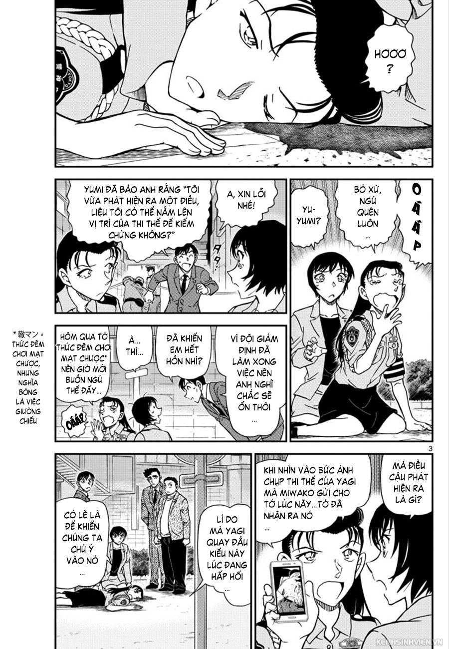 Thám Tử Conan Chapter 1016 - 3