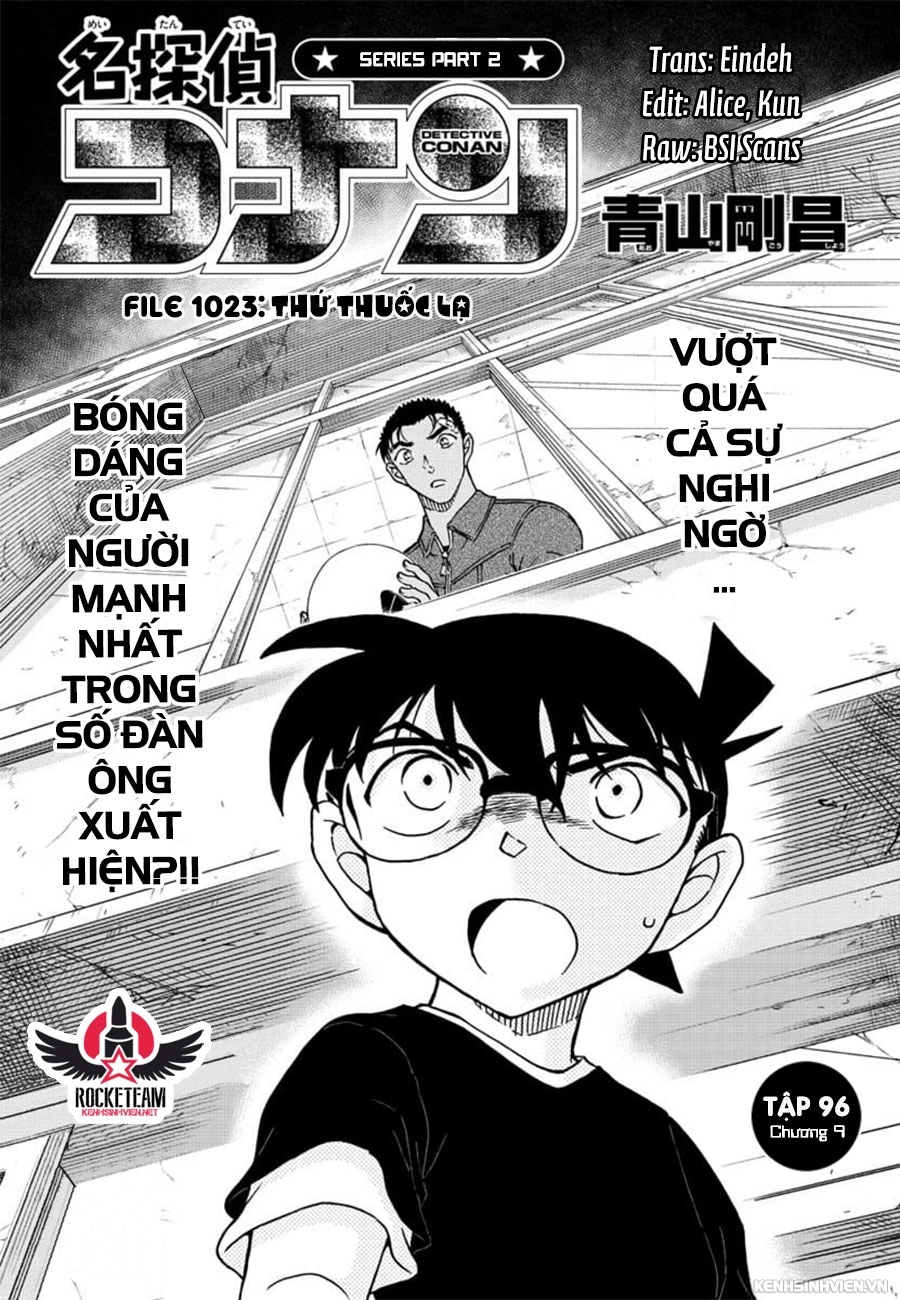 Thám Tử Conan Chapter 1023 - 1