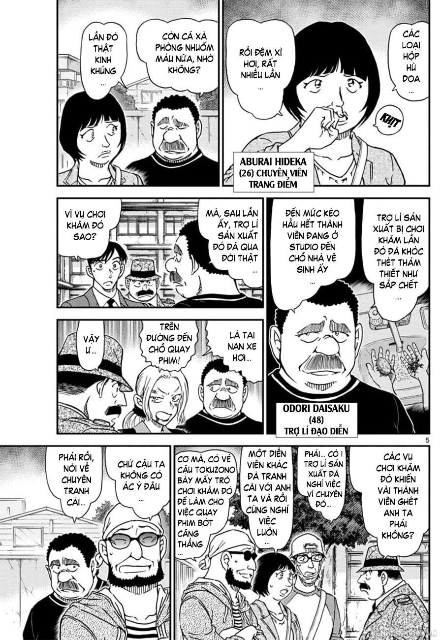 Thám Tử Conan Chapter 1023 - 5