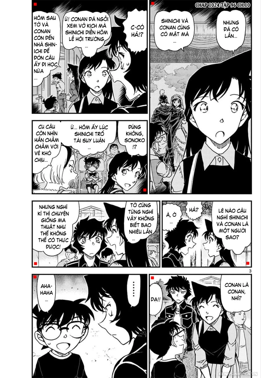 Thám Tử Conan Chapter 1024 - 3