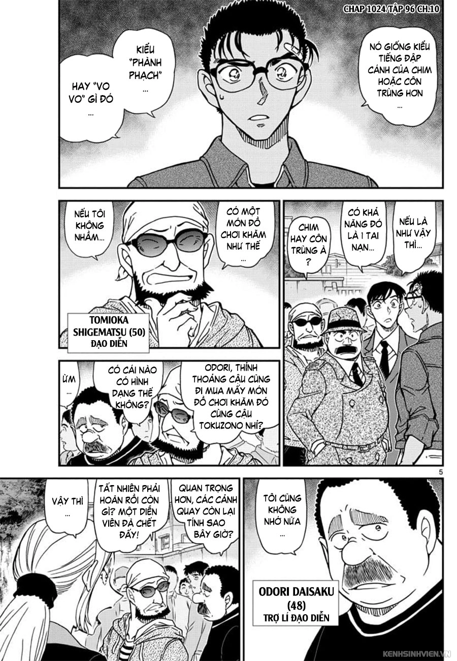 Thám Tử Conan Chapter 1024 - 5
