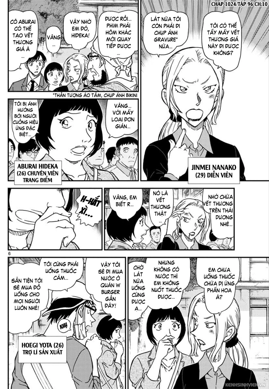 Thám Tử Conan Chapter 1024 - 6