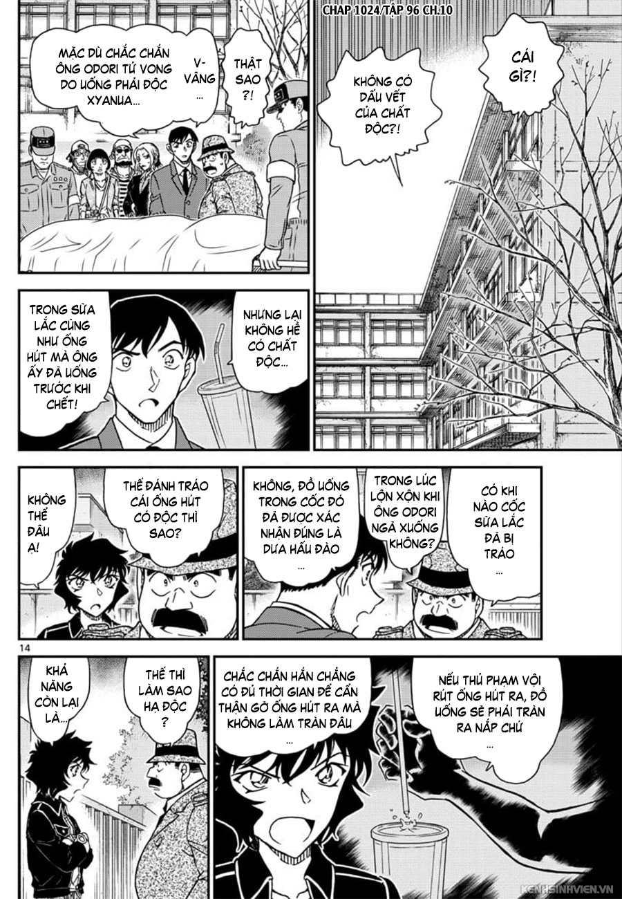 Thám Tử Conan Chapter 1024 - 14