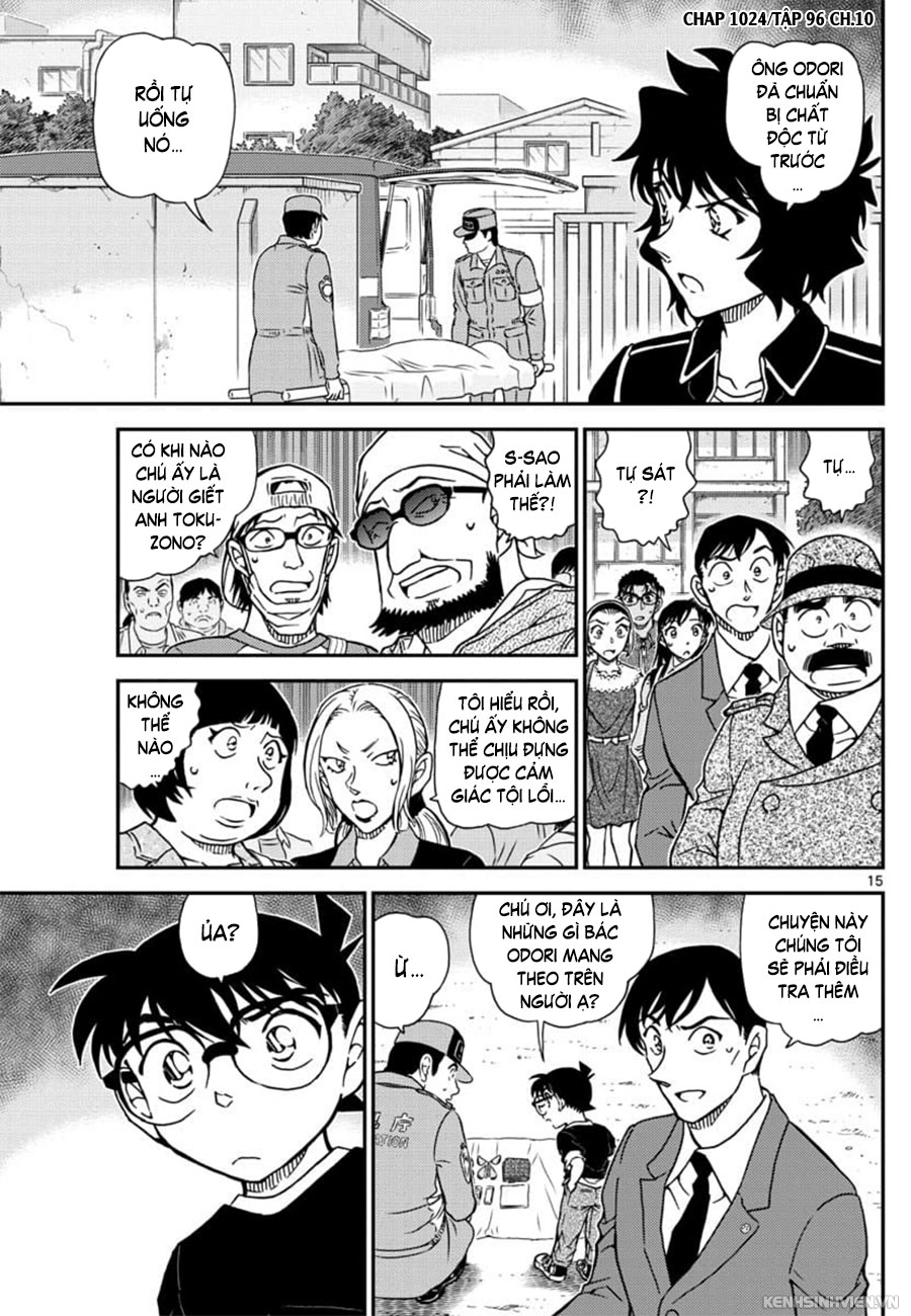 Thám Tử Conan Chapter 1024 - 15