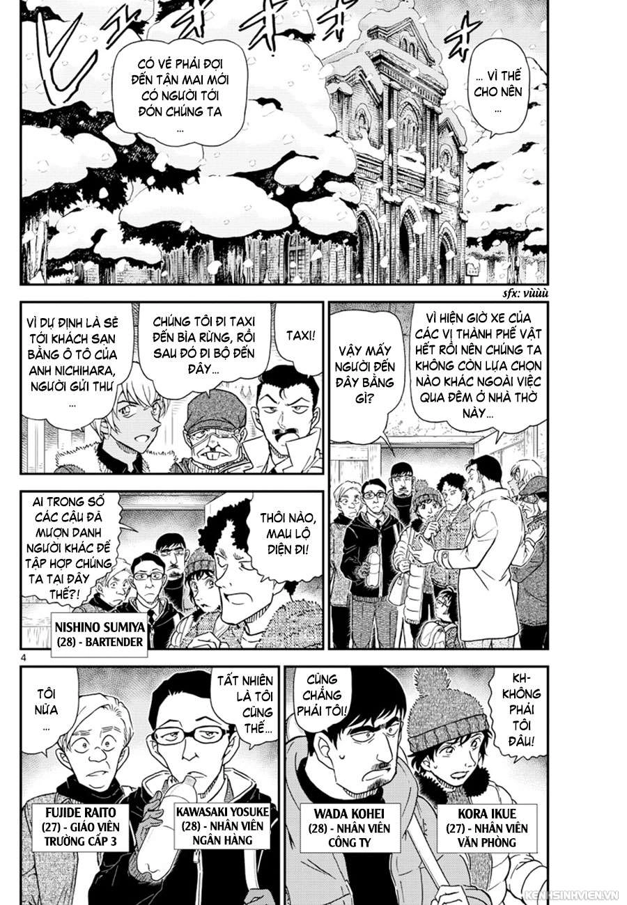Thám Tử Conan Chapter 1028 - 4