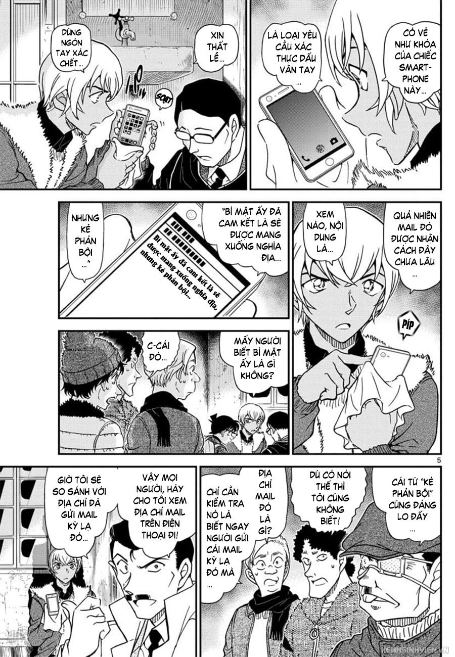 Thám Tử Conan Chapter 1030 - 5