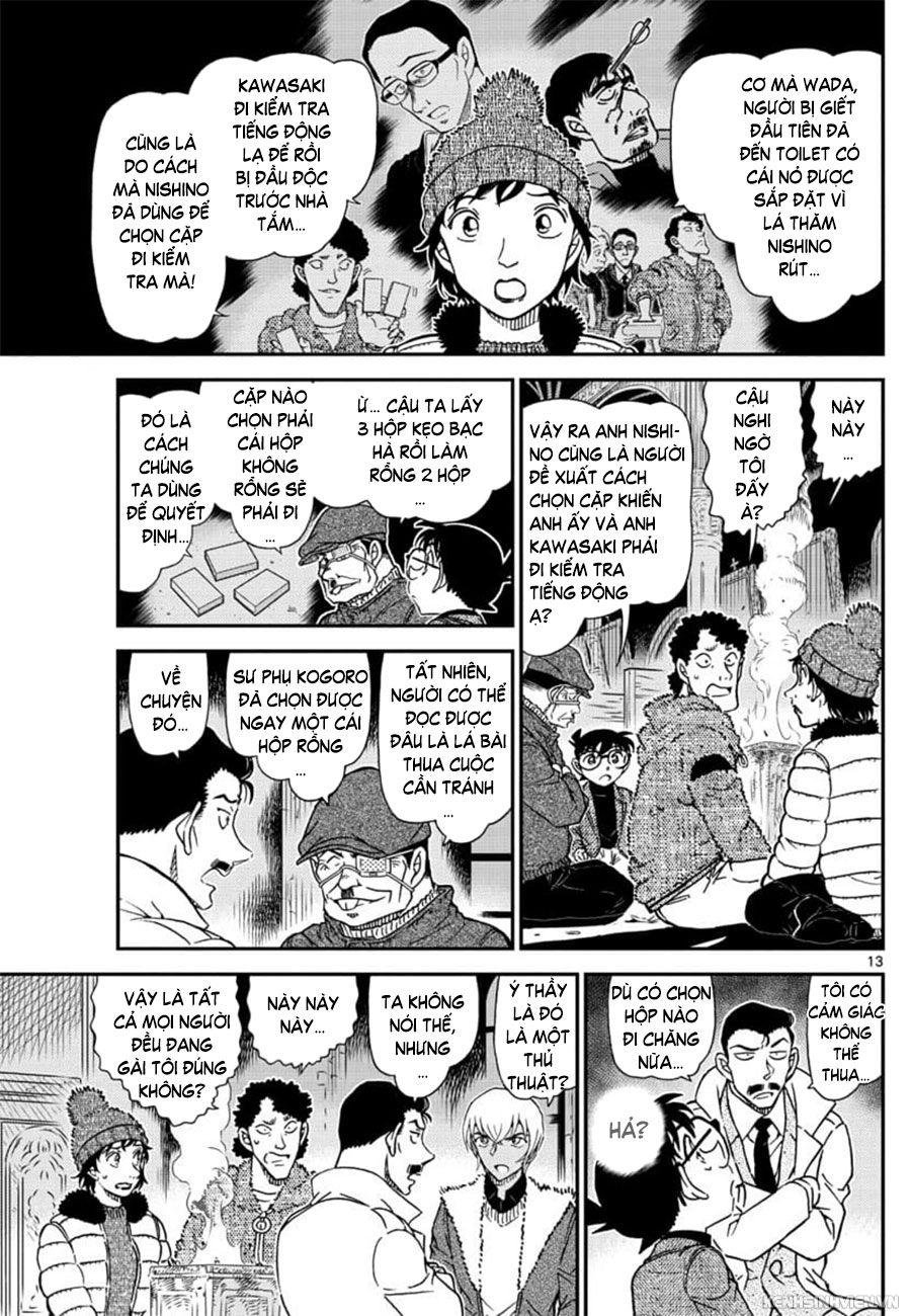 Thám Tử Conan Chapter 1030 - 13