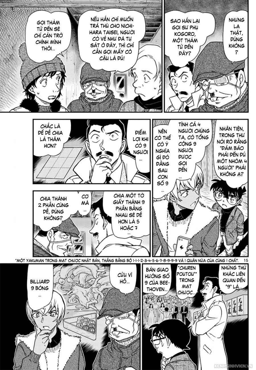 Thám Tử Conan Chapter 1030 - 15