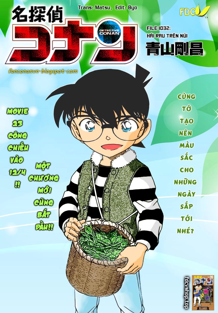 Thám Tử Conan Chapter 1032 - 1