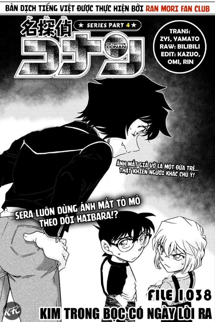 Thám Tử Conan Chapter 1038 - 1