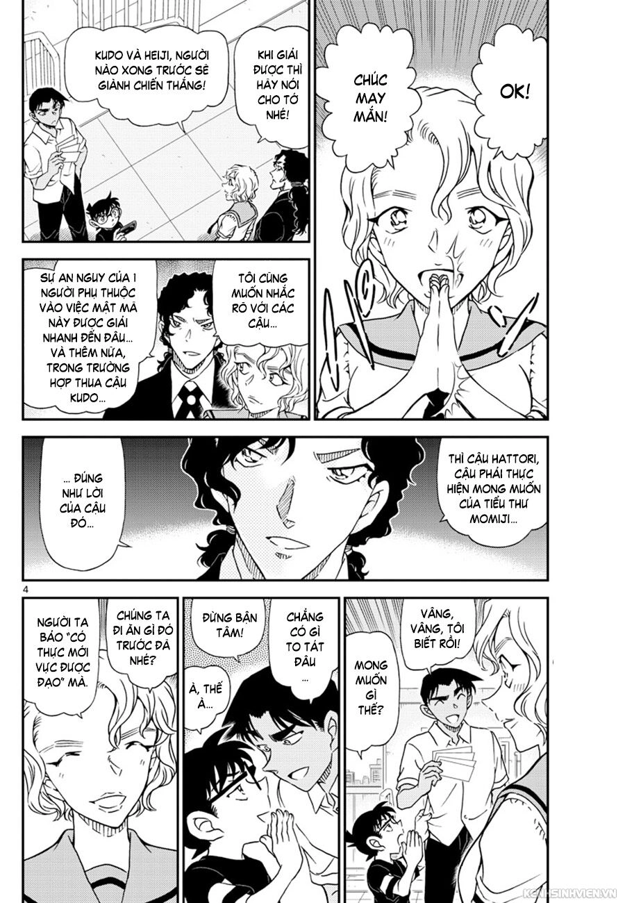 Thám Tử Conan Chapter 1040 - 4